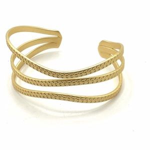 Gold Cuff Bracelet